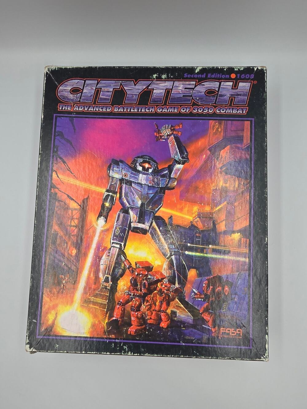 CITYTECH Second Edition 1608 (1994 FASA) Battletech INCOMPLETE EUC